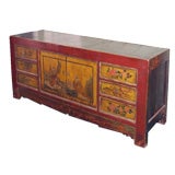 Lacquered Chinese Sideboard.