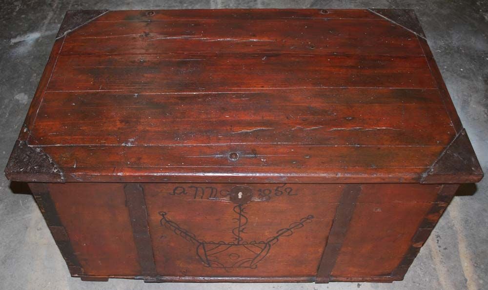 19th Century Hope Chest dated 1852