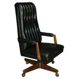 High back black office chair by Monteverdi-Young