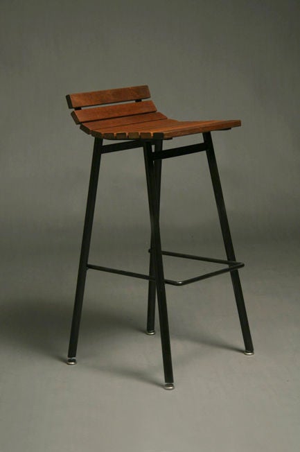 Thomas Hayes Studio limited edition bar stools in various woods 3