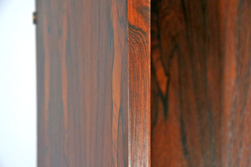 Tall Brazilian rosewood folding screen 1