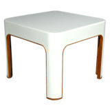 A John Dickinson white lacquered lamp table