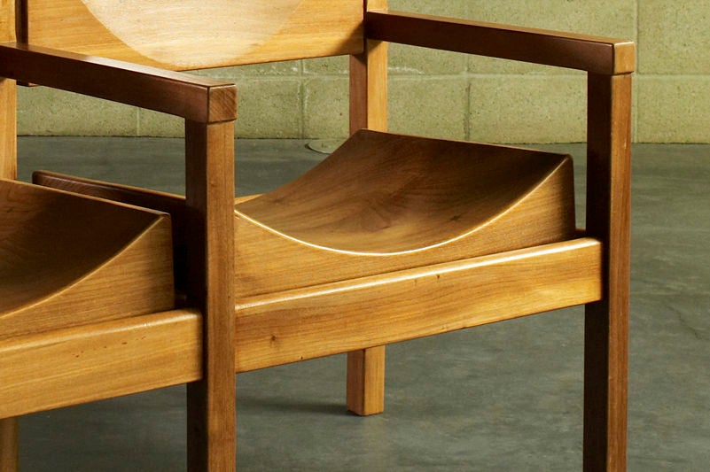Tree Trunk Bench by Joaquim Tenreiro