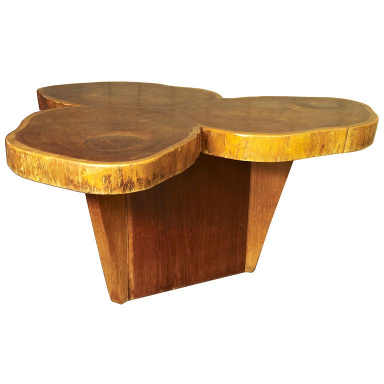 Vinhatico Wood Dining Table by José Zanine Caldas For Sale