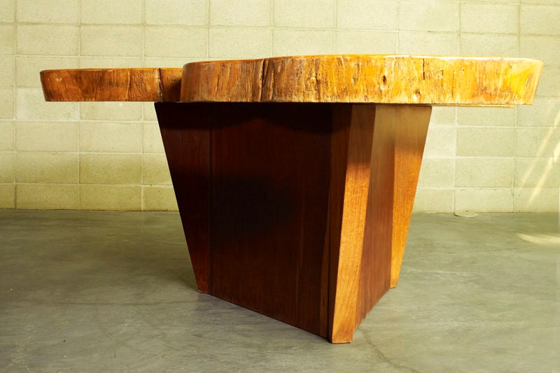 Vinhatico Wood Dining Table by José Zanine Caldas In Good Condition For Sale In Hollywood, CA