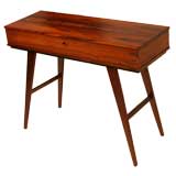 Brazilian rosewood flip top console Brazilian rosewood flip top console