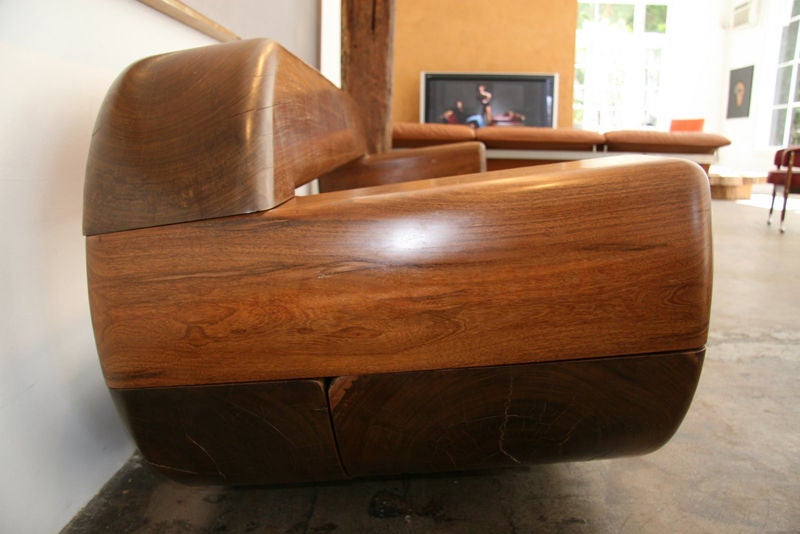 Sofa Curva by Zanini de Zanine Caldas In Excellent Condition In Hollywood, CA