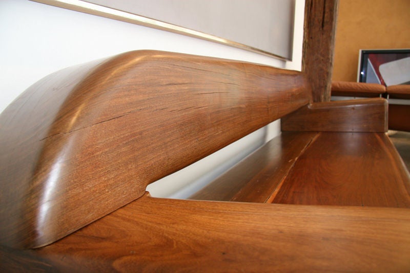 Wood Sofa Curva by Zanini de Zanine Caldas