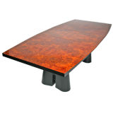 Italian Burl Dining Table