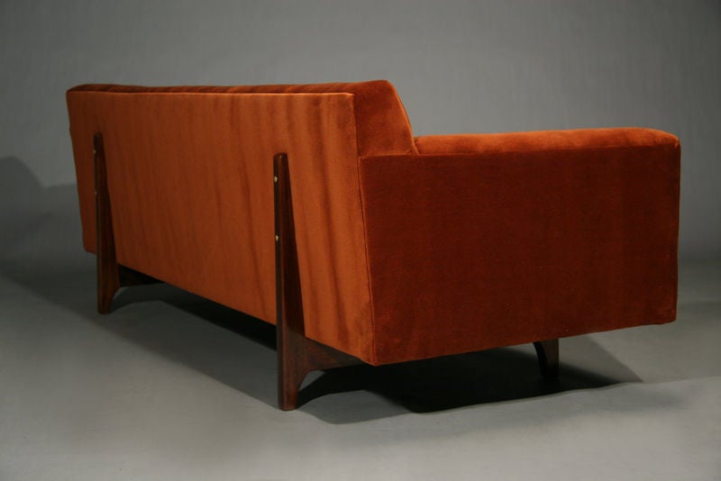 Mid-20th Century Mahogany sofa by Dunbar / COM only For Sale