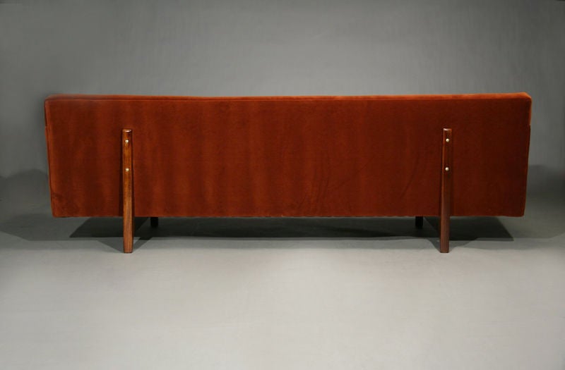 Mahogany sofa by Dunbar / COM only For Sale 1