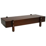 "Elleh" coffee table or bench by Sergio Rodrigues