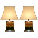 Pair of Elegant French Table Lamps by J. C. Mahey