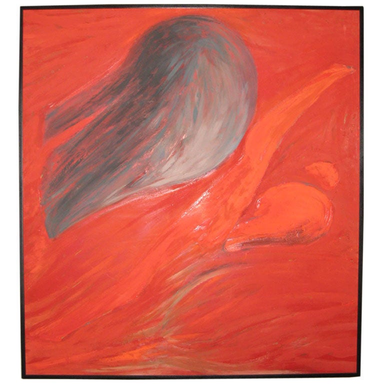 Untitled painting by Robert Hansen For Sale