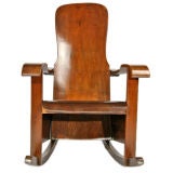 Vintage Rocking lounge chair by Cimo, Brazil