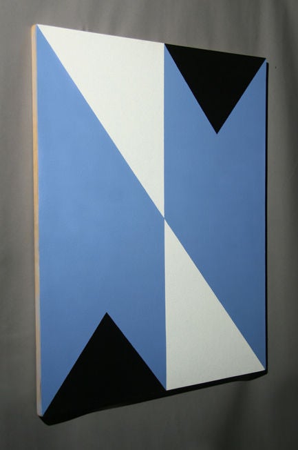 Untitled Acrylic Painting on Masonite by John Barbour
