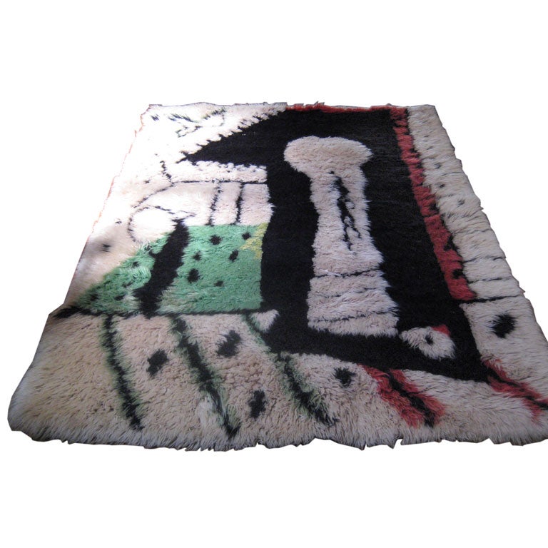 'La Serrure' "The Lock" Tapestry Rug Picasso For Sale