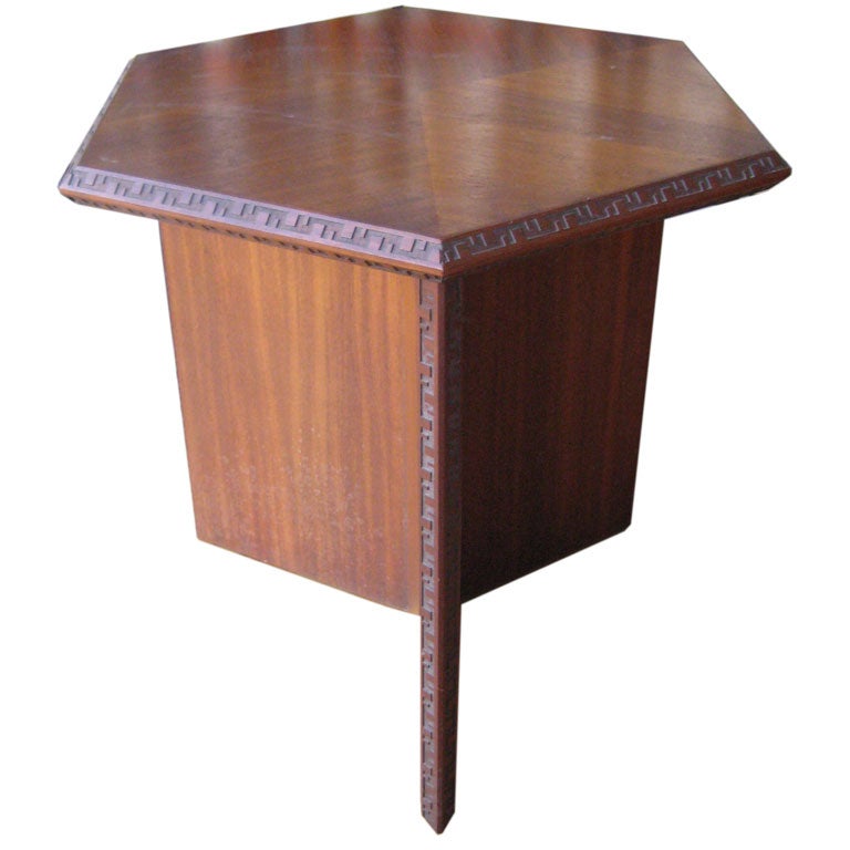 Frank Lloyd Wright for Heritage Henredon Table For Sale