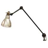 Antique Clamp Lamp / Gras