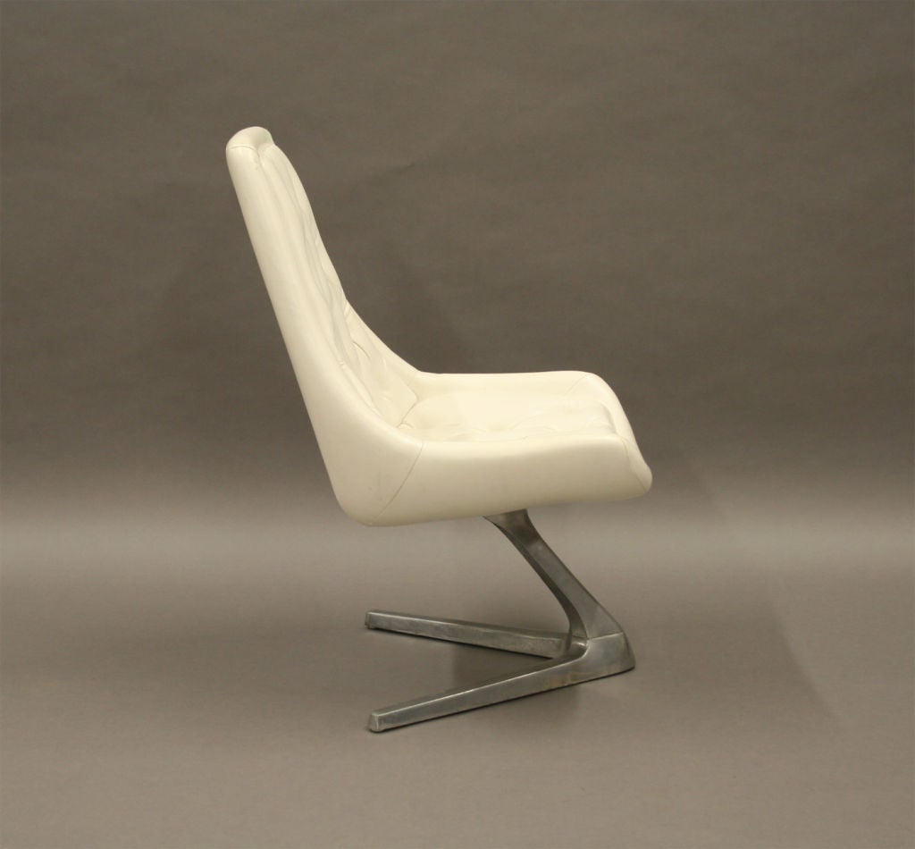 Pair of 'Unicorn Chairs' / Chromecraft and Vladimir Kagan at 1stDibs