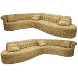 Pair of oversize sofas