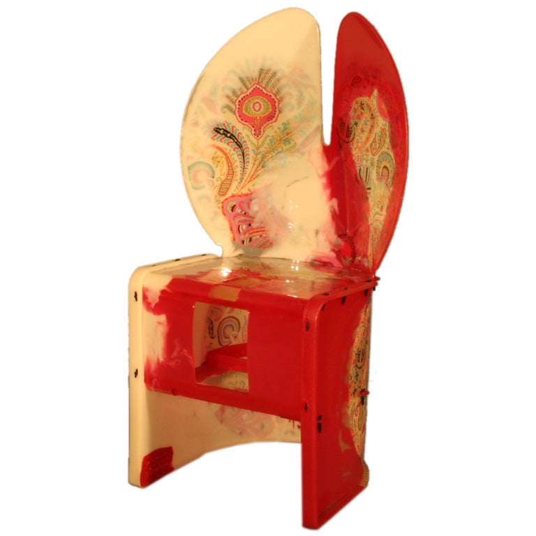 Chair by Gaetano Pesce for ETRO 2004 American