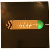 Lighted wall Sculpture Signed GIROUGE