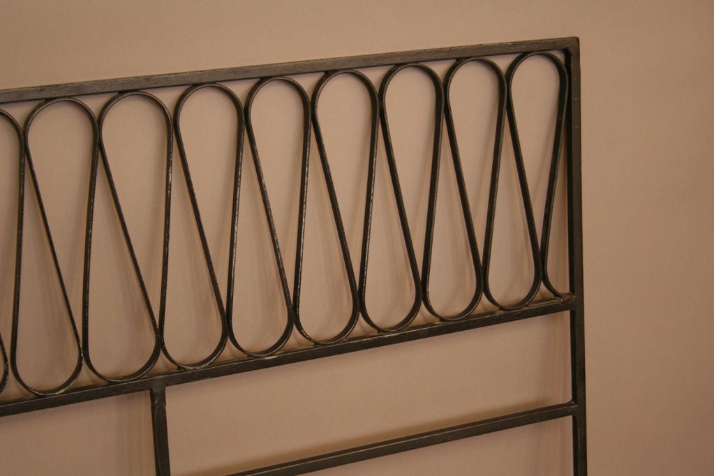 Ribbon headboard by John Salterini