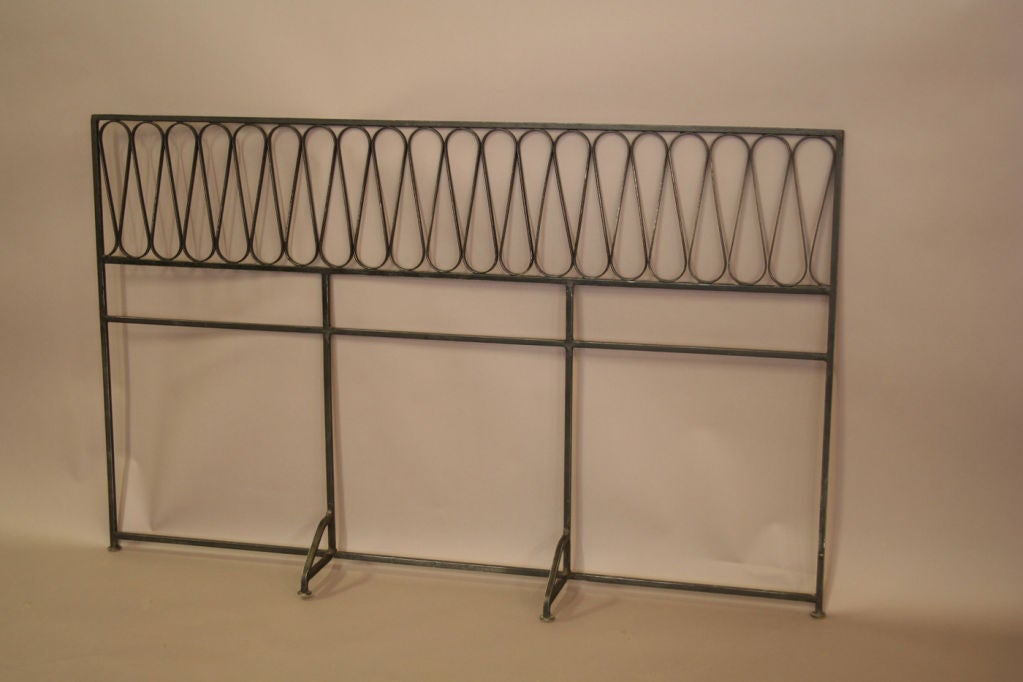 Queen Headboard by Salterini. In Excellent Condition In Jersey City, NJ