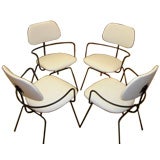 Set of four chairs by Frederick Weinberg