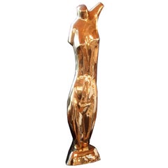 Female Brass Nude Sculpture