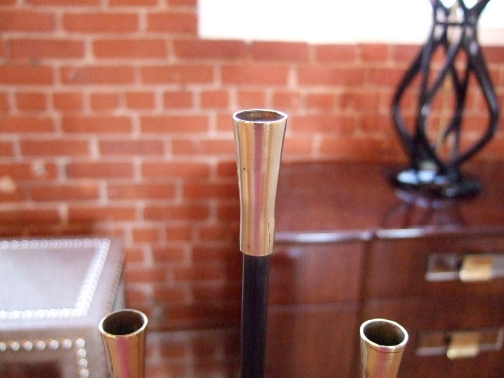 PAIR of Mid Century Candleabras