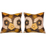 Pair of Vintage Fabric Pillows