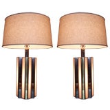 PAIR of Mid Century Table Lamps