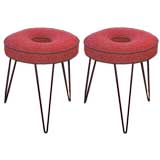 Pair of Donut Stools