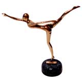 Brass Dancer Sculpture