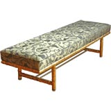 Faux Bamboo Bench