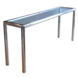 Tubular Steel Console Table