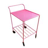 Hot Pink Bar Cart