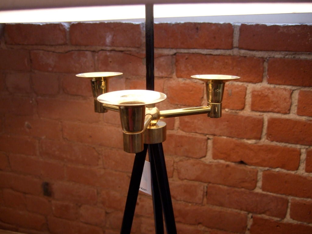 Metal Tripod Floor Lamp