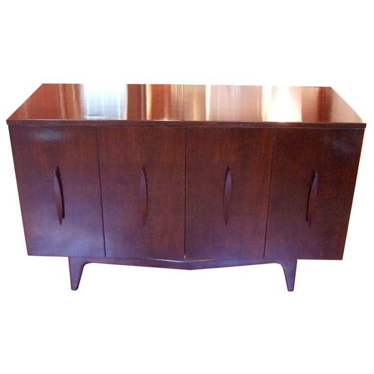 4 Door Dark Chocolate Sideboard