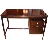 Mid Century Pedestal  Desk