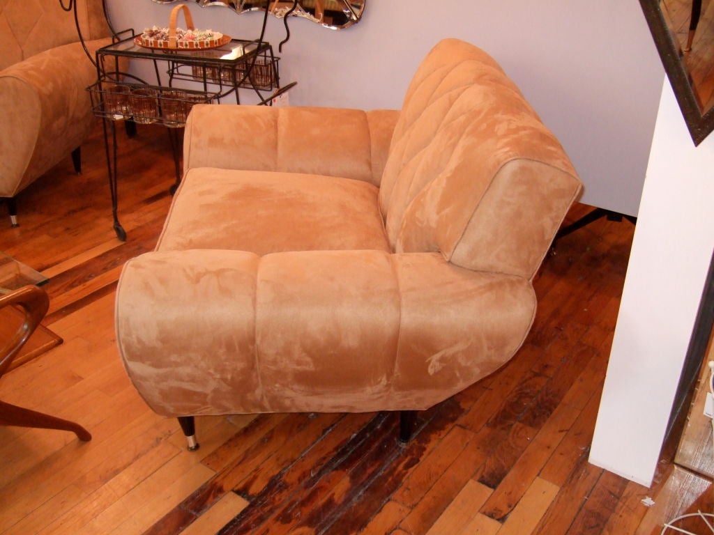 Pair of Mid Century Tufted Chairs