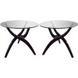 PAIR of Kagan Style Side Tables