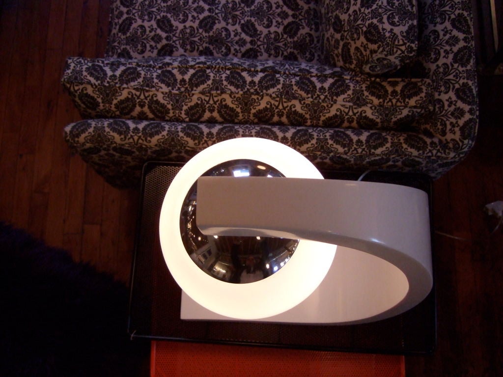 Mid Mod Table Lamp at 1stDibs