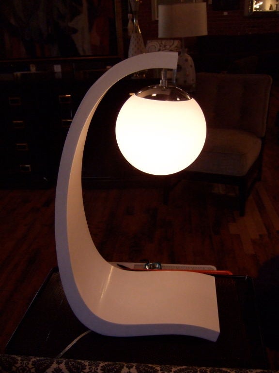 Mid Mod Table Lamp at 1stDibs