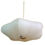 A Crystalized Resin Petal form Hanging Ceiling Light