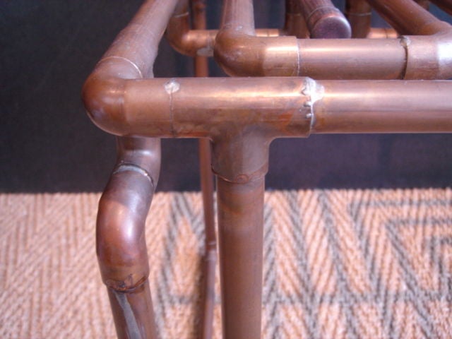 copper pipe chair