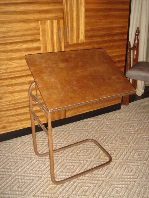 American A Vintage Adjustable Reading Table