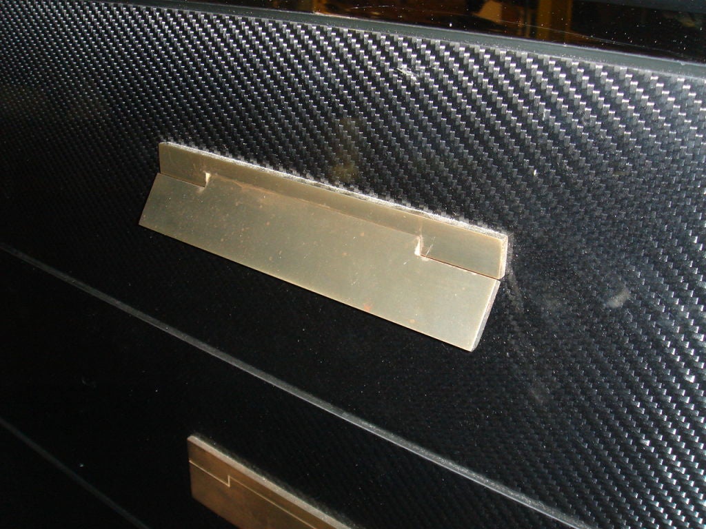 Lacquer A Carbon fiber RLX Chest of Drawers by Ralph Lauren